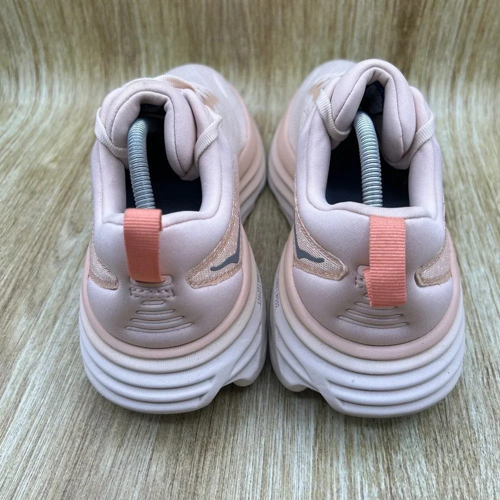 Hoka One One Bondi 8 Women's Size 8 Cream Vanilla Running Shoes 1127952 CMV - Picture 4 of 10
